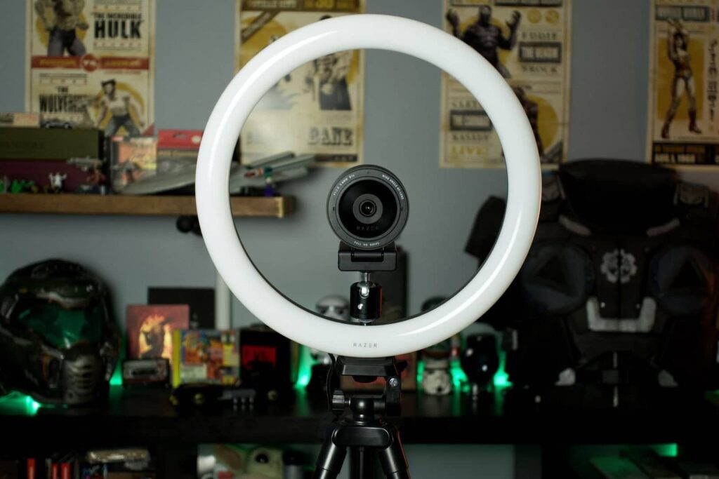 Razer Kiyo Pro WebCam & Right Light