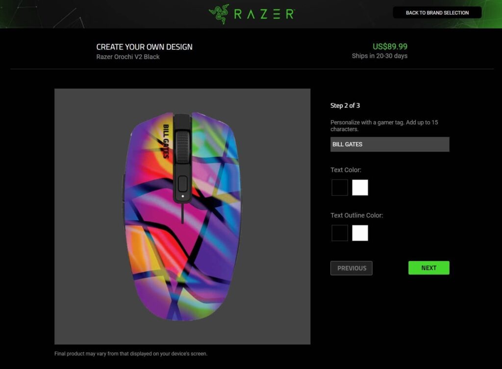 Razer Orochi V2