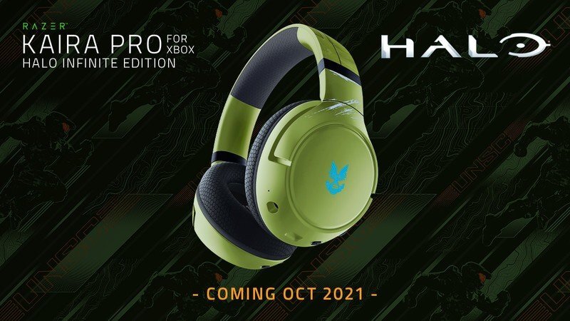 Razer анонсирует гарнитуру Kaira Pro в тематике Halo Infinite для Xbox