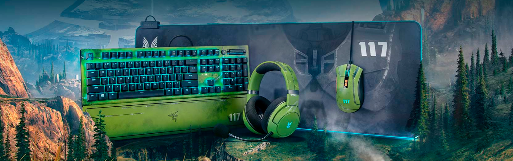 Halo Infinite и Razer запустят собственную линейку специальных периферийных устройств; дата и цены