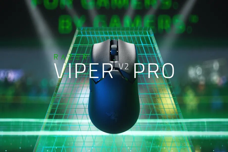 Бездротова ігрова миша Viper V2 Pro від Razer дуже легка