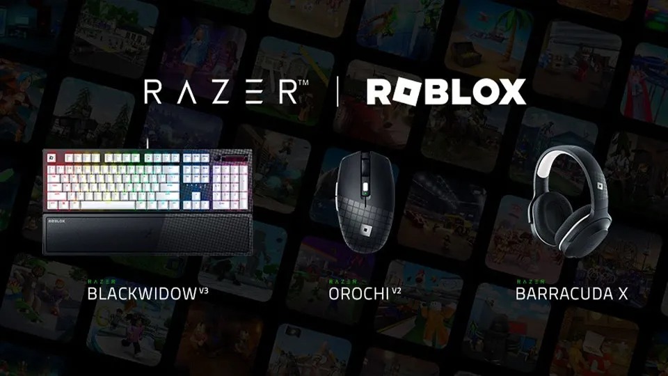 Razer i Roblox об’єдналися, щоб випустити ексклюзивну ігрову периферію для повного занурення